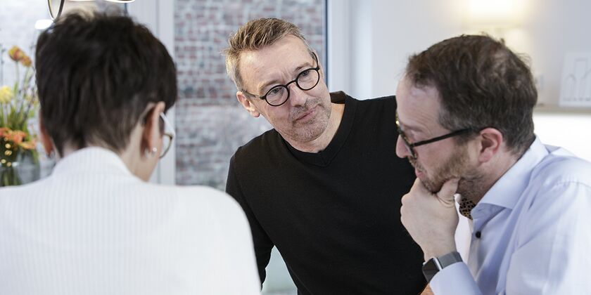 Bougie Immobilienmakler Teamwork